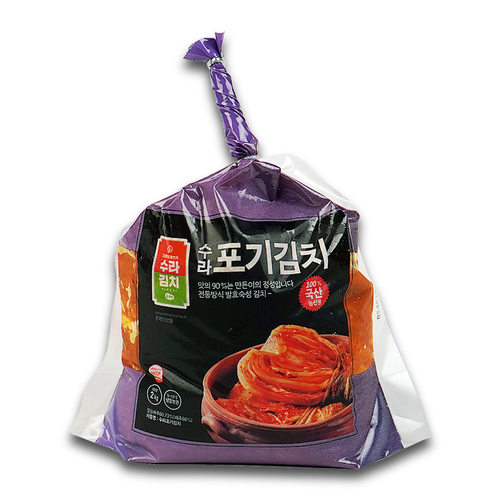 수라포기김치 발효숙성김치 국내산 2kg (22/3/30 제조)