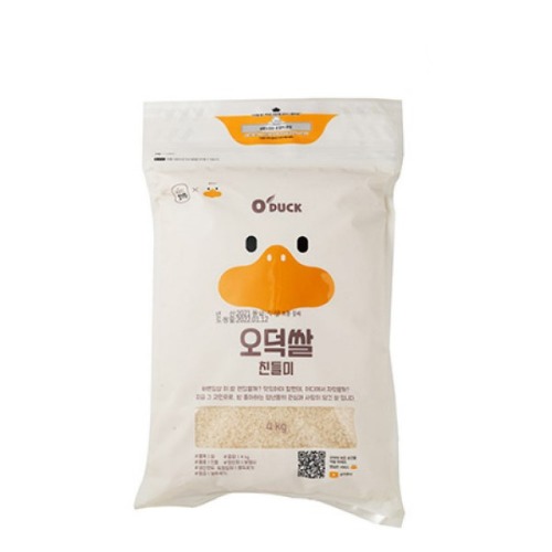 22년 햅쌀 오덕쌀 친들미 4kg 무료배송