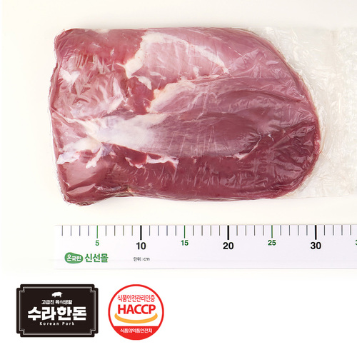 수라한돈 안심 국산 냉장 1Box (15kg 내외)