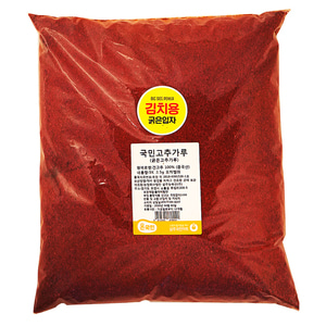 온국민 고춧가루 김치용 굵은입자 중국산 5kg