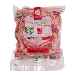 촌닭 닭윙 중간날개 냉동 국내산 2kg