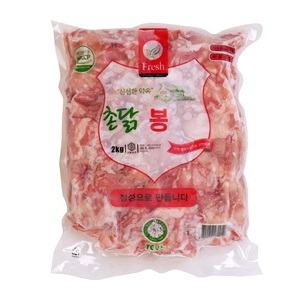 촌닭 국내산 닭봉 윗날개 업소용 냉동 2kg