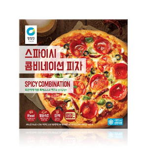 청정원_스파이시 콤비네이션 피자 340g